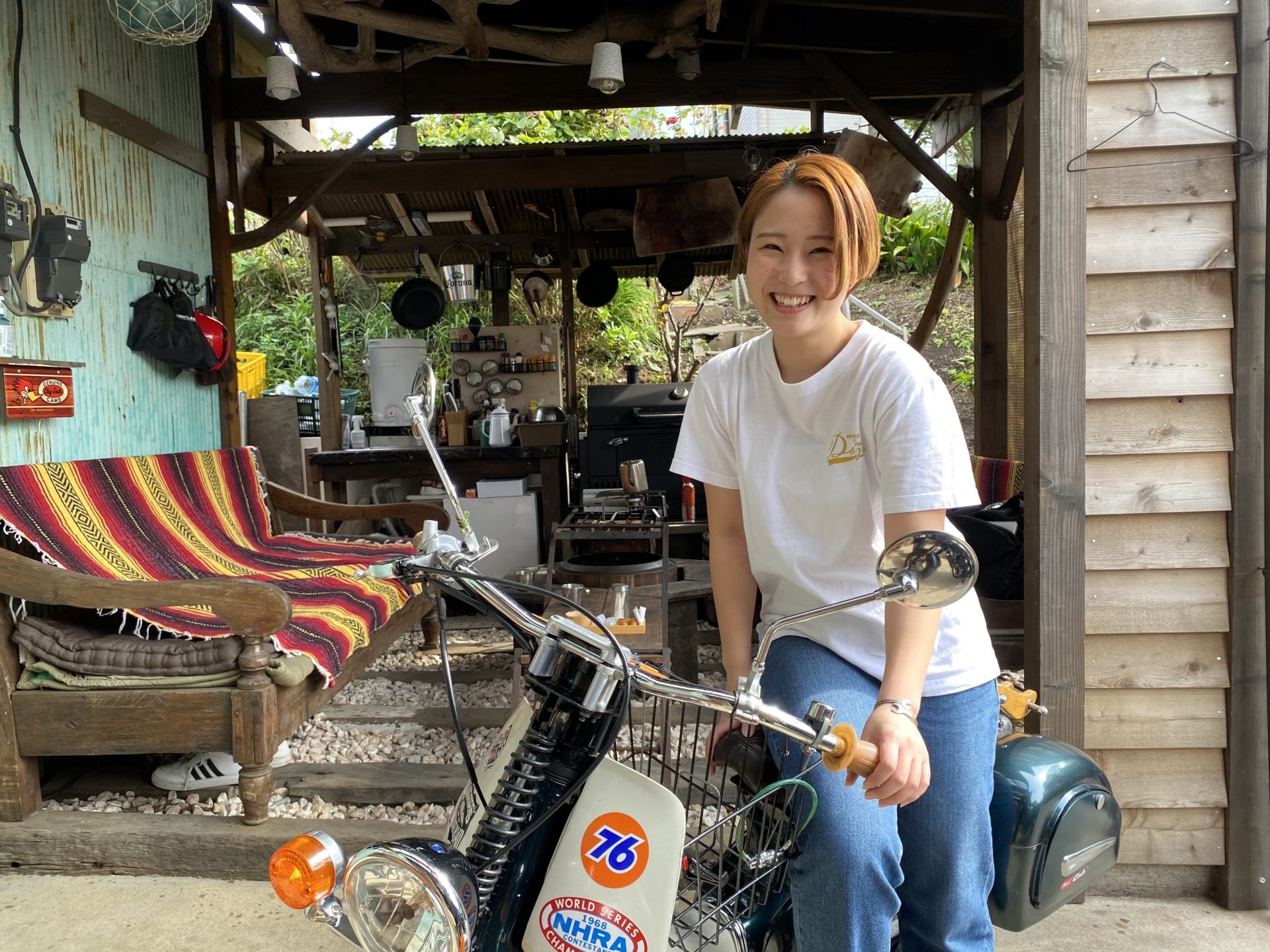 タイ発のカスタムメーカー K Speed の直営店店長はバイク歴半年のバイク女子 バイク女子部 通信